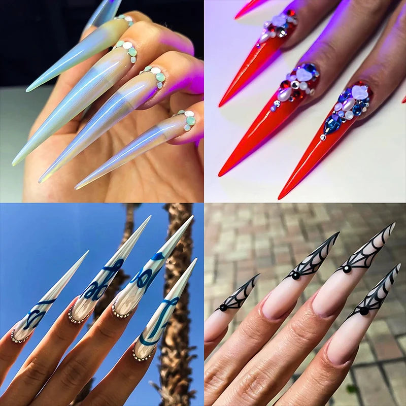 Super Long Sharp Acrylic Nail
