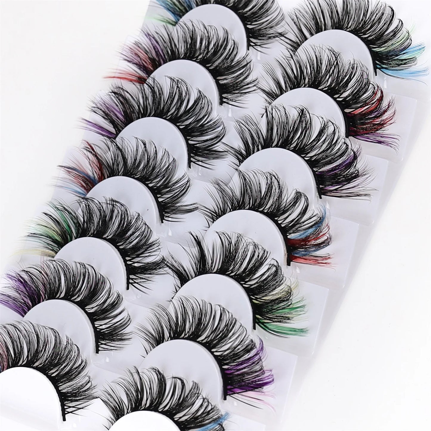 Colorful False Eyelashes