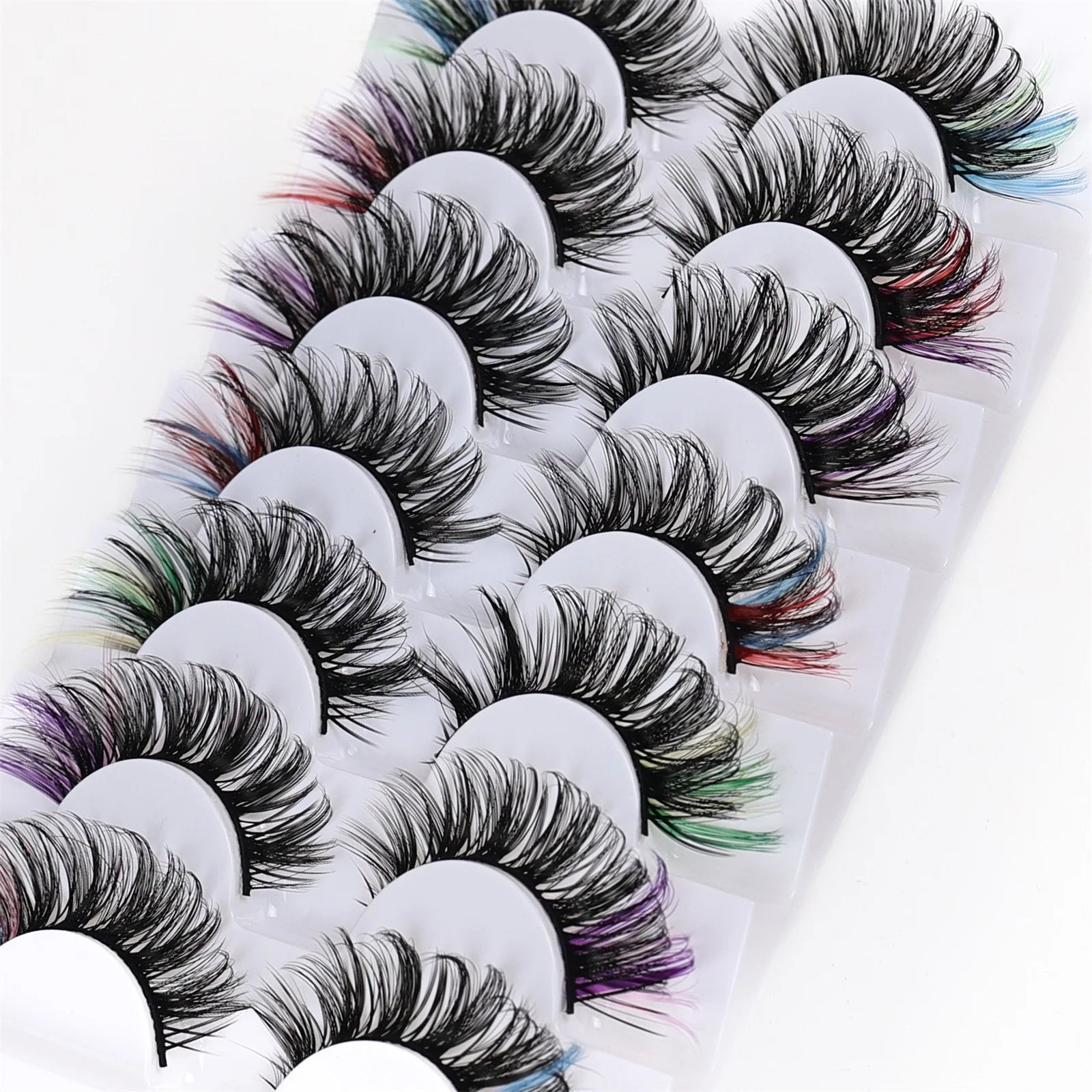 Colorful False Eyelashes