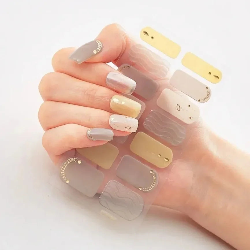 UV Semi-Cured Gel Nail Wraps