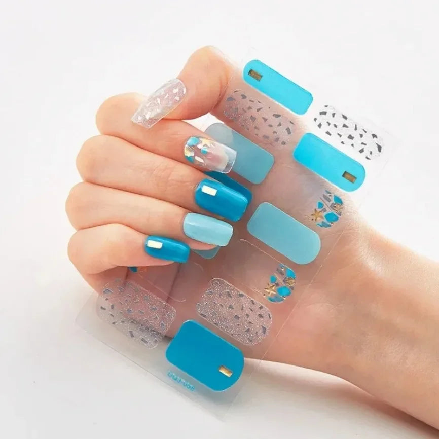 UV Semi-Cured Gel Nail Wraps