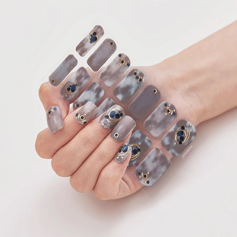 UV Semi-Cured Gel Nail Wraps