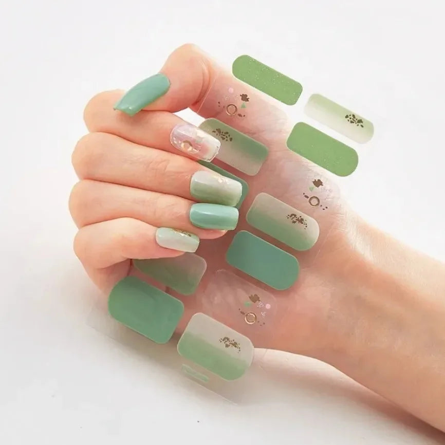 UV Semi-Cured Gel Nail Wraps