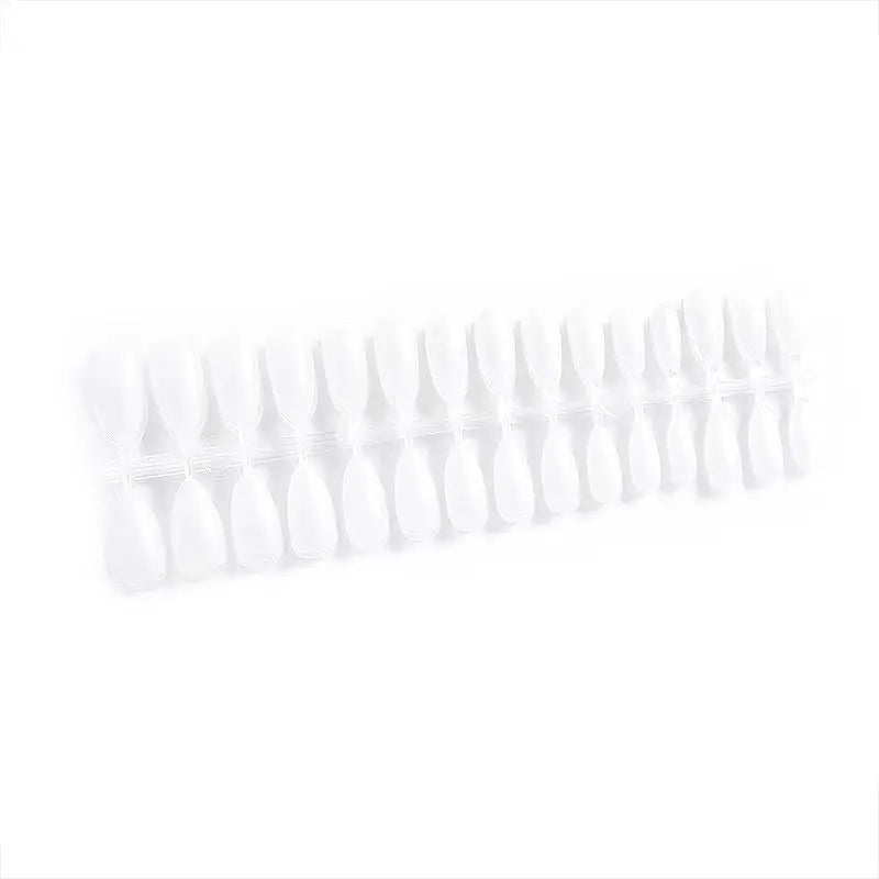 Transparent Ballerina Stiletto Coffin Shape Acrylic False Nail