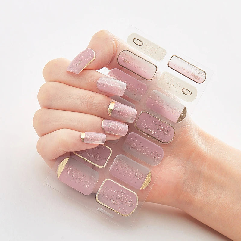 UV Semi-Cured Gel Nail Wraps