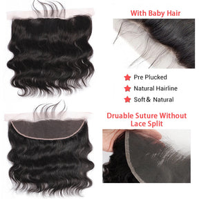 Body Wave Bundles With Closure Brazilian Hair