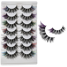 Colorful False Eyelashes