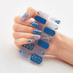 UV Semi-Cured Gel Nail Wraps