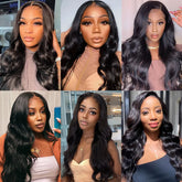 Closure Human Hair Wigs For Women