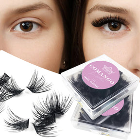 Curl Cluster Lashes Extension DIY