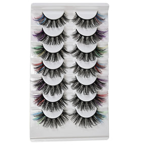 Colorful False Eyelashes